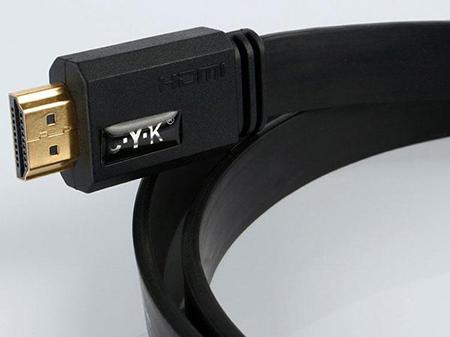 Cable HDMI 4K, cable plano para computadora y TV