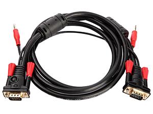 Cable VGA 3.5mm para audio, computadora y TV